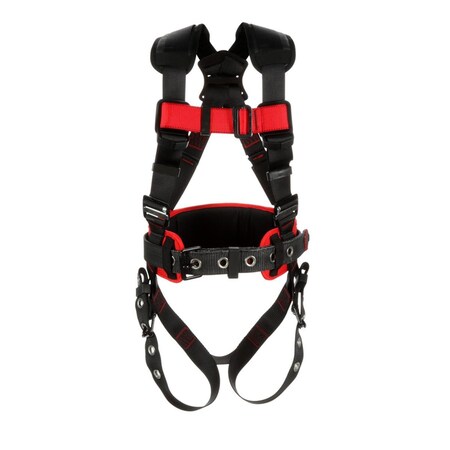 3M Dbi-Sala Protecta Construction Style Harness 1161301, Black - Small 098-1161301