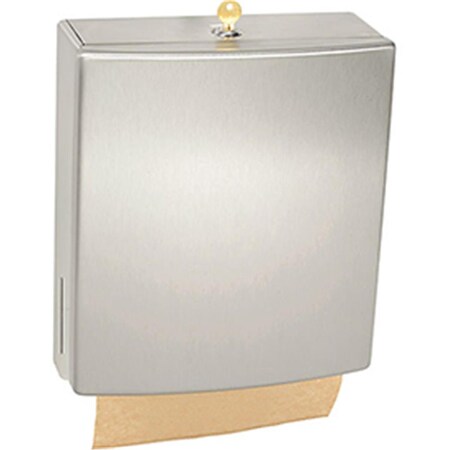 Bobrick ConturaSeries Surface Mounted Towel Dispenser, Stainless Steel B489132