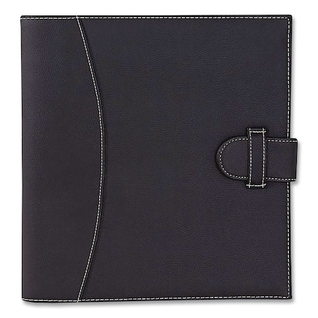 Its Academic D-Ring Non-View Binder, 3 Rings, 1" Capacity, 8.5 x 11, Black 92875