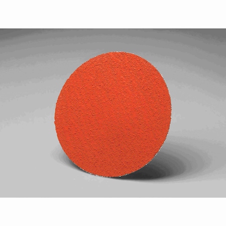 3M ABRASIVE DISC, 3 IN DIA DISC, 60 GRIT, MEDIUM GRADE, CERAMIC ABRASIVE, TYPE TS 7010363900