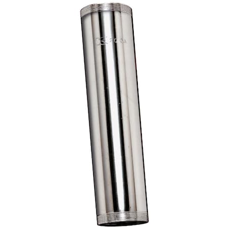 Keeney Mfg 1-1/2'' x 12'' Chrome Plated Threaded Tube 1164K