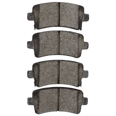 Dynamic Friction Co DFC 5000 Advanced Brake Pads - Ceramic 1551-1430-00