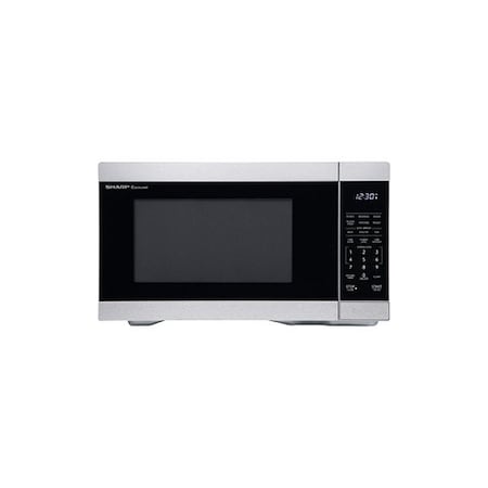 Sharp MicrowaveOven, Silver, 1.1cuft, 20-5/8inW SMC1162KS