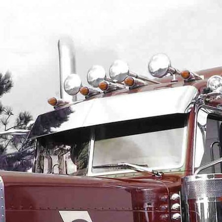 Replacement For Peterbilt 389 Glider Year 2010 Fits Ultra Cab Trucks Only 14In Stainless Steel Drop