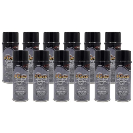 Quest Specialty Quest d-GREAZ Organic Solvent Degreaser net 12 oz. Can, 12PK 5000