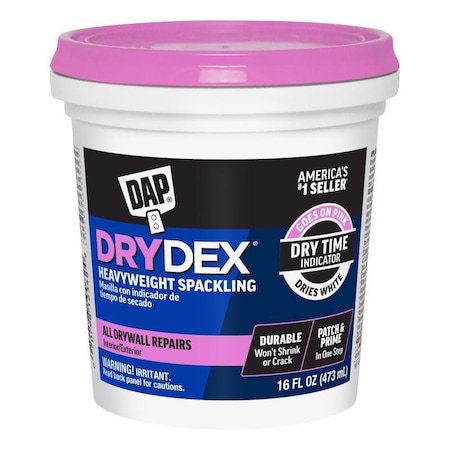 Dap Drydex Ready to Use Pink Spackling Compound 16 fl. oz. 7079812348