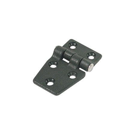 Newalthlete 2.25 x 0.37 in. Nylon Shortsided Door Hinge, Black NE3706360