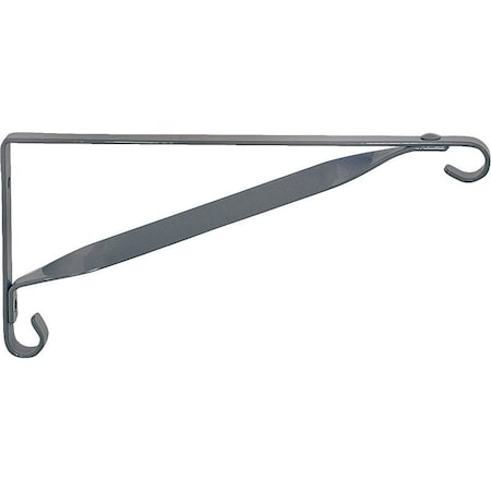 Landscapers Select Planter Bracket, 8-1/2 L, Steel, White, Wall Mount Mounting GB0243L