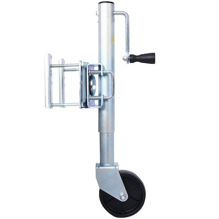 Edendirect 1000 lb. Weight Capacity Trailer Jack with PP Wheels and Handle IR-W46567472
