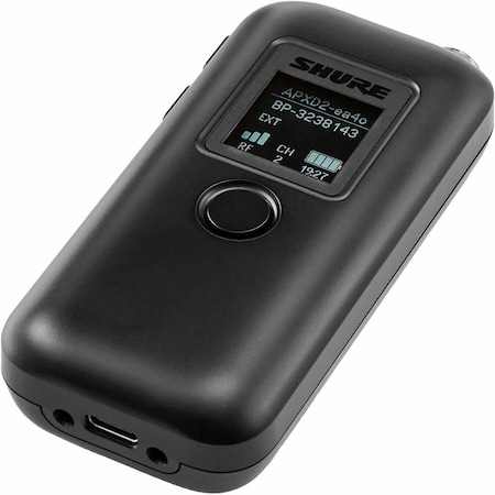 Shure BODYPACK TRANSMITTER WITH INTEGRATED OMNIDIRECTIONAL MICROPHONE, 4-PIN MINI CONN MXW1X/O=-Z10