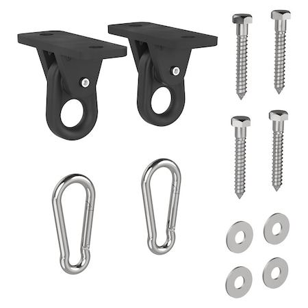 National Hardware Porch Swing Hardware Kit, Plastic/Steel, Multi-Color N900-010