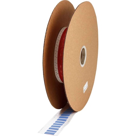 Brady PermaSleeve HX Heat Shrink Double Sided Wire Marking Sleeves, 0.375 in. x 1 in. W, Blue, Roll of 5000 2HX-375-2-BL-J-2