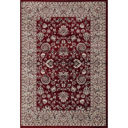 Art Carpet 5 x 8 ft. Arabella Collection Accustomed Woven Area Rug, Red 841864101492