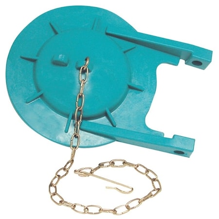 Danco Toilet Tank Flapper, Rubber, Blue 88874