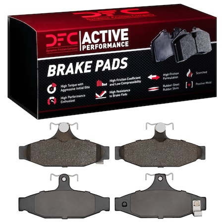 Dfc Active Performance, Disc Brake Pad Set,  1115-0413-00