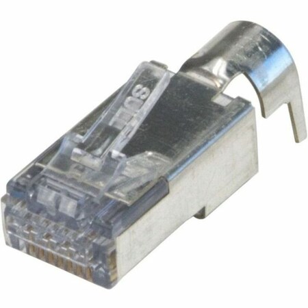 Platinum Tools EZEX44 SHIELDED RJ45 EXTERNAL GROUND CONNECTOR, 25/CLAMSHELL. 100025C