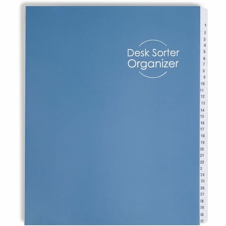 Smead Expandable Organizers, Paper Stock, Blue SMD89235