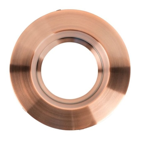 Keystone 6in Interchangeable Trim for Baffled 6in Residential Circular Downlight, Bronze KT-TRIM-RD-6CB-BR