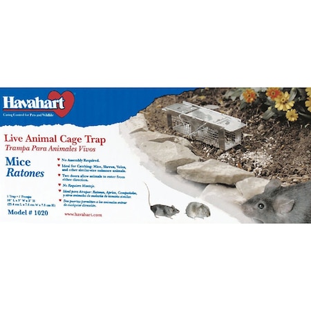 Havahart 2-Door Mechanical Live Mouse Trap 1020