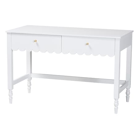 Baxton Studio Roni Writing Desk with Drawers 266-14491-ZORO