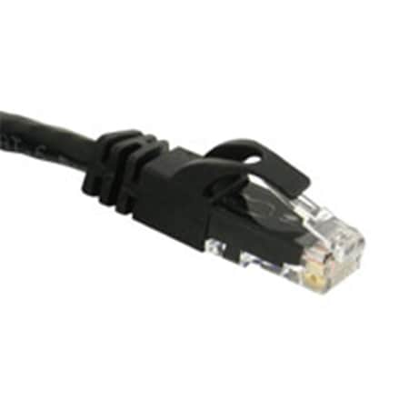 Fasttrack 35ft CAT 6 550Mhz SNAGLESS PATCH CABLE BLACK FA256856