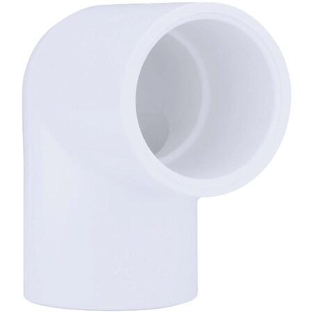Charlotte Pipe And Foundry 1'' Slip x 1'' Female Schedule 40 90 Deg. PVC Elbow, 1/4 Bend PVC 02301 1000HA
