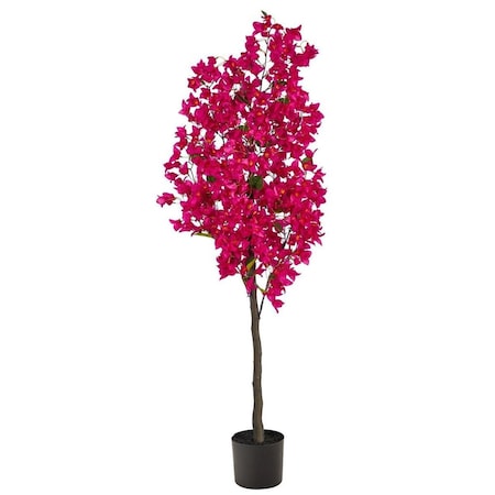 Dare2Decor 5 ft. Bougainvillea Artificial Tree, Pink DA2623576