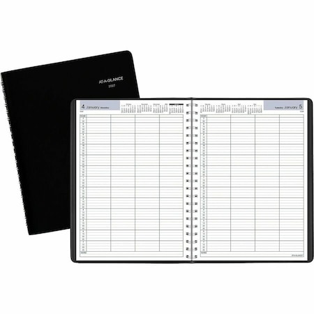 At-A-Glance Book, Appt, Daily, Group, 4Prsn AAGG56000