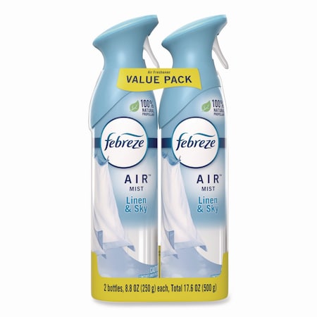 Febreze AIR, Linen and Sky, 8.8 oz Aerosol Spray, 6PK 80816816