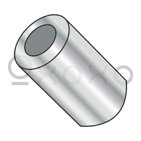 Oxoxo 6X3/16 One Quarter Round Spacer Brass Nickel, 500PK 334725