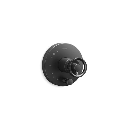 Kohler Components Rite-Temp valve trim with Industrial handle and diverter T78016-9-BGP