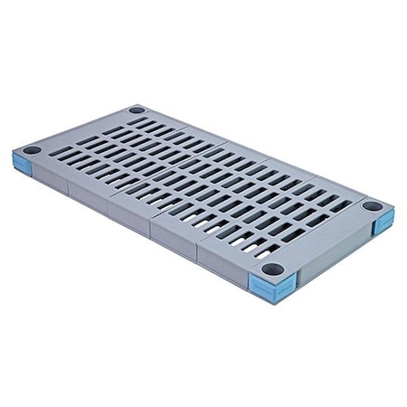 Quantum Storage Systems Shelf, 24 in D, 18 in W, 2 in H, Gray QP1824VS