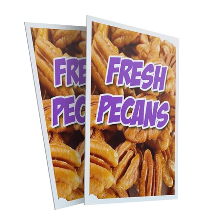 Signmission Fresh Pecan, Plastic Signs Only 24 Inch x 36 Inch, Corrugated Plastic, 2PK CSB-2436-2PACK-Fresh Pecan