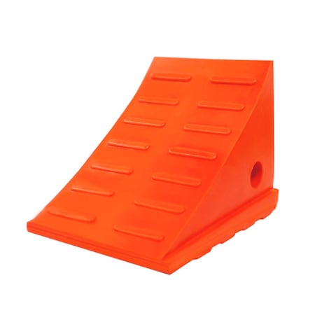 Toro 25-Ton Polyurethane Wheel Chock, 25 Ton GVW, Fits 32 to 46" Tire Diameter. (SINGLE) WC-UO600