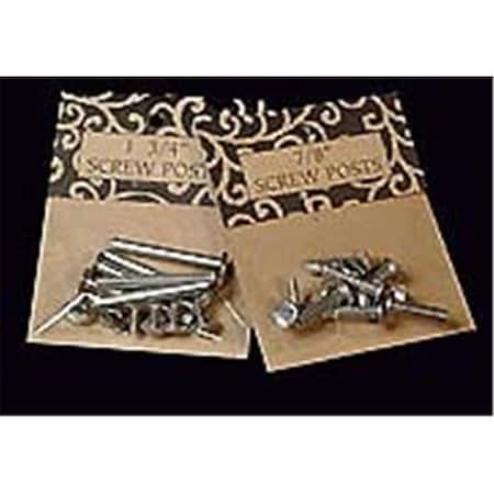 Lineco 0.5 In. Binding Posts, 3PK 870-2050