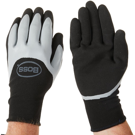 Boss Tactile Barrier Mens Large Dual Layer Coated Glove B32021-L