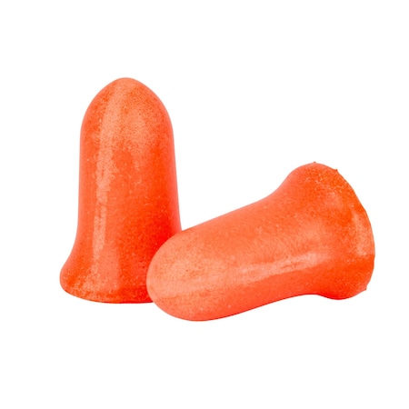 Honeywell Howard Leight MAXIMUM Disposable Foam, Ear Plug Dispenser Refill, Bell Shape, 33 dB, Orange MXM-LS4-REFILL