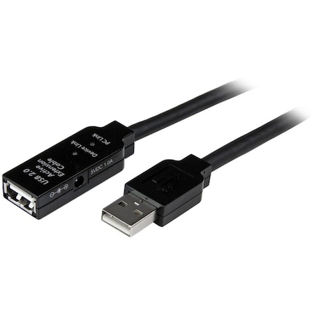 Startech.Com 15m USB 2.0 Active Extension Cable - M/F USB2AAEXT15M