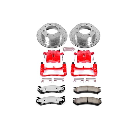 Powerstop REAR Z36 1-CLICK KIT W/CALIPER (BOX 1 OF 2) KC2041-36