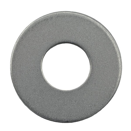 Zoro Select Flat Washer, For Screw Size 1/2 in , Titanium Plain Finish 0000895