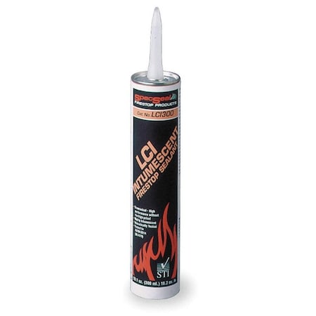 Sti Firestop STI Intumescent Firestop Sealant Red 10.1oz Cartridge LCI300