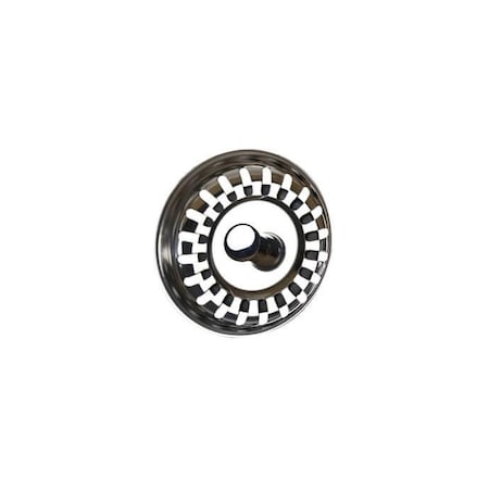 Mountain Plumbing 3.5" Deluxe Kitchen Sink Strainer Basket in Brushed Stainless Steel MT300BSK/BRS