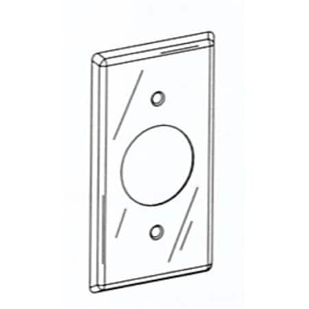 Hd Deco Single Receptacle Handy Box Cover HD1641758