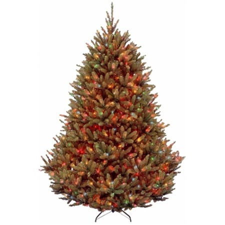 National Tree Natural Fraser Med. Fir Hinged Tree- 7.5 ft. NAFFMH1-75RLOS1