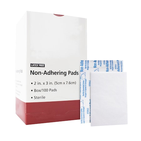 Generic Non-Adherent Dressing, 2"x3", 100PK NA2X3