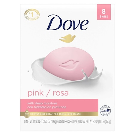 Dove Pink Rosa Beauty Bar Soap, 30 Ounce, 9PK 62715604