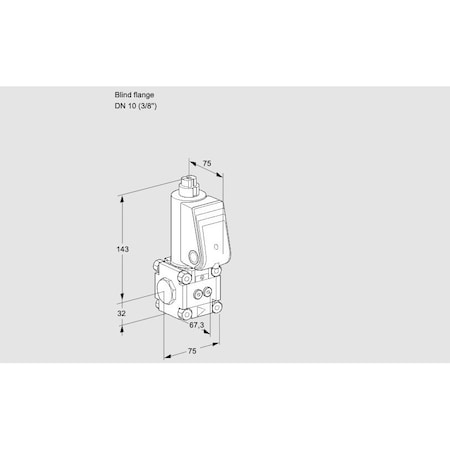 Honeywell Kromschroder VAS1-0/10R/NQ KS88011934