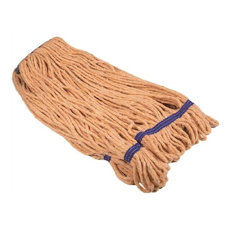 Renown Medium 20oz Orange Blended Looped String Mop, 1 in. Headband, 2PK LX22008
