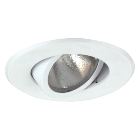 Lucent 4 In. White Gimbal Ring LU395182