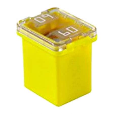 Betterbattery 60A Female Maxi Fuse - Yellow BE878531